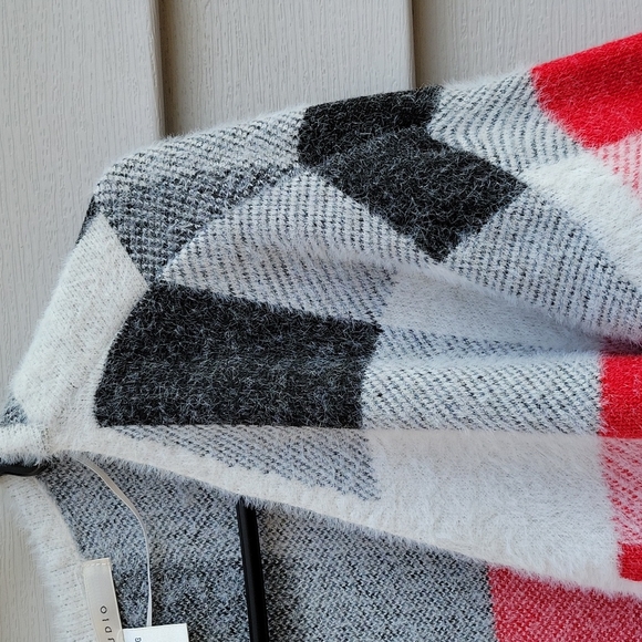 MAX STUDIO MULTICOLORED XL OPEN LING SWEATER - Picture 7 of 16